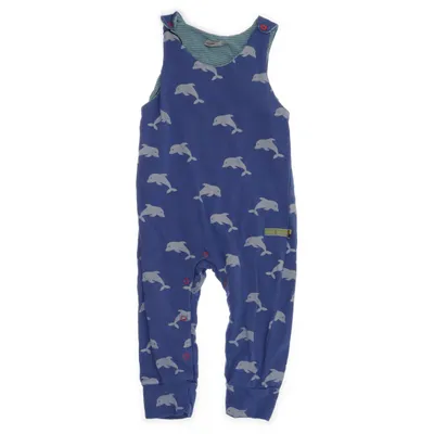 Dungarees (Blue, Multicolored) from Loud + Proud Organic cotton