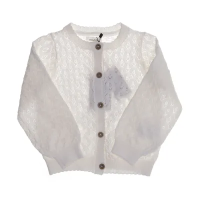 Kofta (Vit) från Newbie by KappAhl Bomull