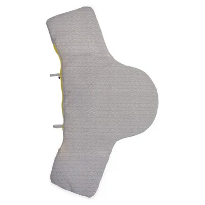 Barnstolsdyna (Grå, Vit)