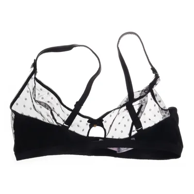 Bralette (Black) from Chou Chou Polyester, Elastane