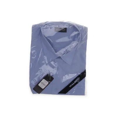 Kortärmad skjorta (Blå) från Maldini Bomull, Polyester