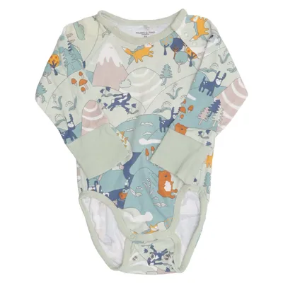 Body (Vert, Multicolore) de Polarn O. Pyret Coton biologique