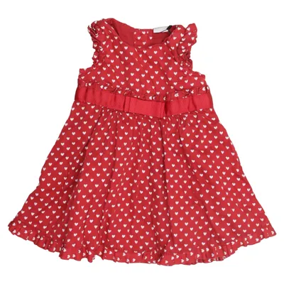 Robe (Rouge, Blanc) de Baby by Lindex Coton