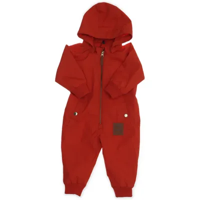 Overall (Rood) van Mini Rodini Katoen, Polyester