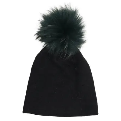 Pompon muts (Zwart) van Django