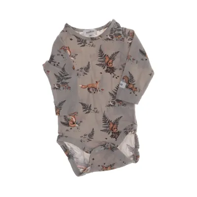 Body (Grå, Flerfärgad) från Newbie by KappAhl Bomull, Elastan