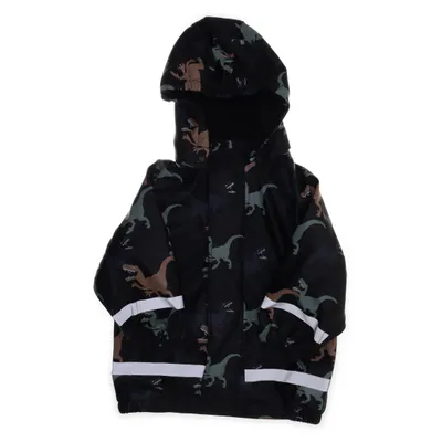 Regenjack (Zwart, Meerkleurig) van Mywear Young Polyester, Polyurethaan