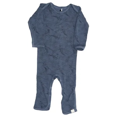 Rompers (Blue) from Celavi Merino wool