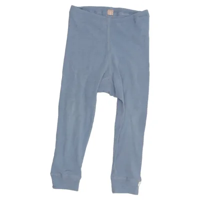 Caleçon long (Bleu) de Dilling Laine de mouton
