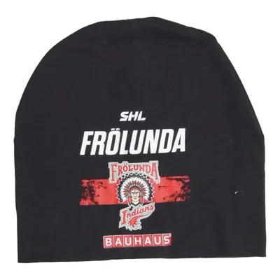 Beanie (Black, Multicolored) from Frölunda Cotton, Polyester