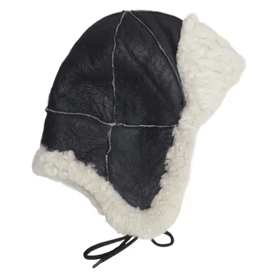 Trapper hat (Black, Beige) from Skofabriken Stockholm