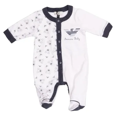 Sparkdräkt (Vit, Blå) från Armani Baby