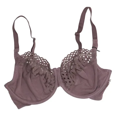 Bra (Purple) from Lisca Cotton, Elastane, Modal, Polyamide