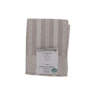 Handdoek (Beige) van Linneväveriet i Horred AB Linnen, Katoen