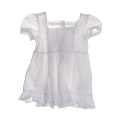 Top (White) from Rachel Zoe Cotton, Polyester