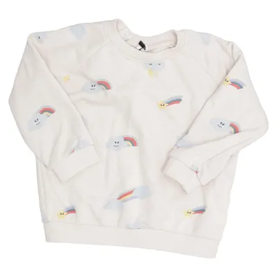 Sweatshirt (Beige, Multicolored) from Åhléns Kids Cotton, Polyester