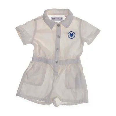 Jumpsuit (Wit) van Zara Katoen