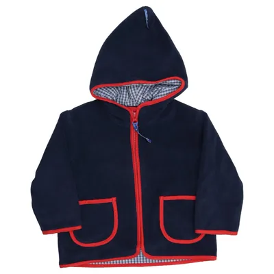 Veste polaire (Bleu, Rouge) de Finkid Coton, Polyester