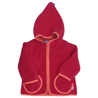 Veste polaire (Rouge, Orange) de Finkid Coton, Polyester