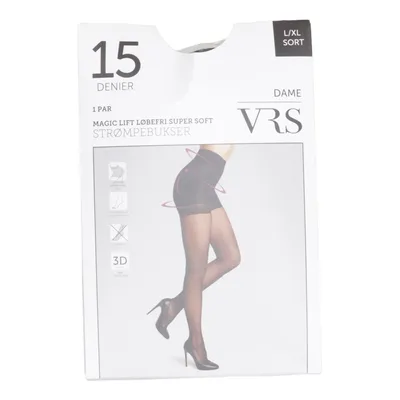 Nylon tights (Black) from VRS Elastane, Polyamide