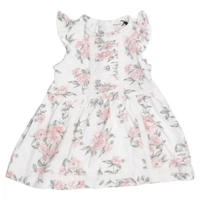 Jurk (Wit, Roze, Groen) van Newbie by KappAhl Katoen