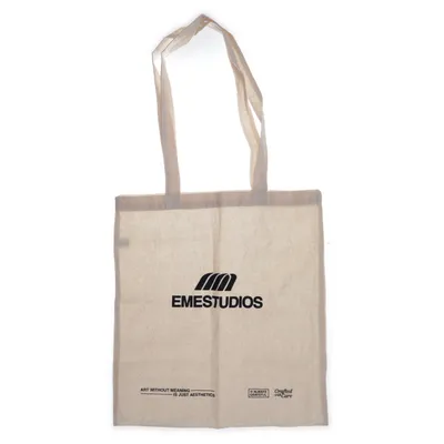 Canvas bag (Beige, Black) from Eme Studios