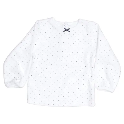 Långärmad t-shirt (Vit, Flerfärgad) från Cadet Rousselle Bomull, Polyester