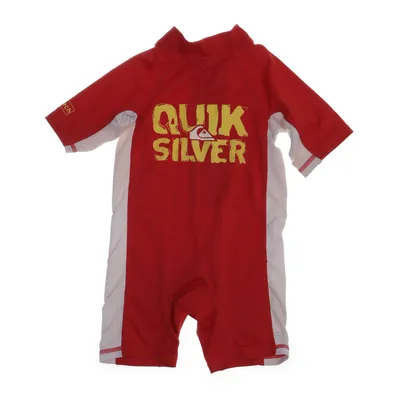 UV clothing (Red, White) from Quiksilver Elastane, Polyester