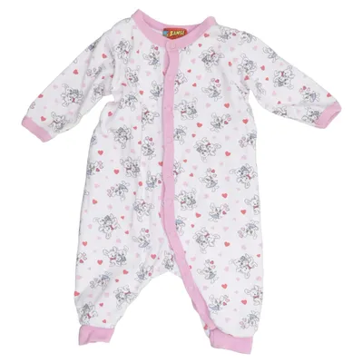 Sparkdräkt (Vit, Rosa, Röd) från Bamse by Lindex Bomull