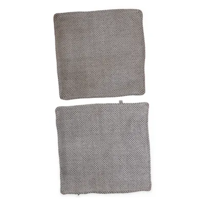 Sittdyna (House Doctor • Cuun • sittdyna • stolsdyna • 48×48 cm • designstol • stylish sittdyna • inredning • lounge • grå dyna • textil • bomull & viskos • nordisk design • möbeltextil • komfort • trendig dyna • hemmainredning • matstolstillbehör • lounge stol • premiumdyna) från House Doctor Bomull, Polyuretan, Viskos