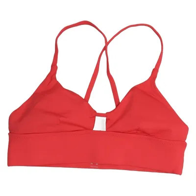 Haut de bikini (Rouge) de Casall Élasthane, Polyamide
