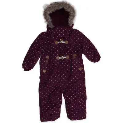 Outdoor overalls  (Lilla, Hvid) fra Topomini Genanvendt polyester