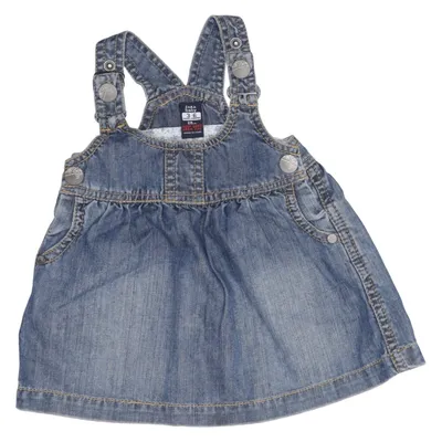 Robe salopette (Bleu) de Zara Baby Coton