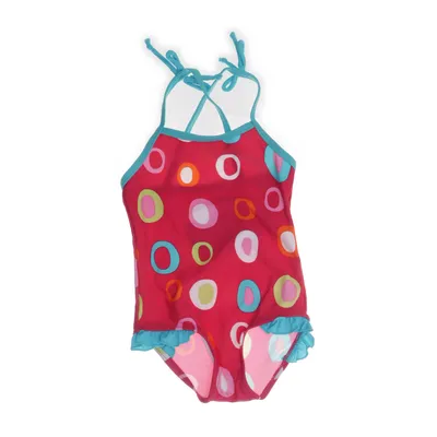 Baddräkt (Rosa, Flerfärgad) från Uniq Elastan, Nylon