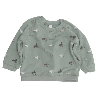 Sweatshirt (Green) from Åhléns Kids Cotton, Polyester
