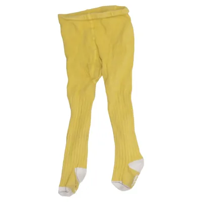 Panty (Geel) van Baby Boden Katoen, Elastaan, Polyamide