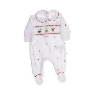 Sparkedragt (Hvid, Flerfarvet) fra Next Baby Bomuld