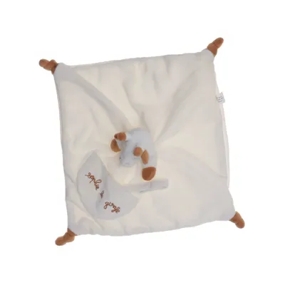Knuffeldoekje (Beige, Bruin) van Sophie La Girafe Katoen, Polyester