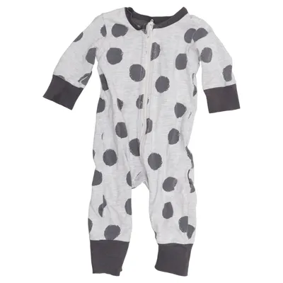 Barboteuse (Gris, Noir) de Baby by Lindex Coton, Élasthane, Viscose