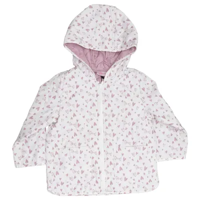 Windjack (Wit, Roze) van So Cute