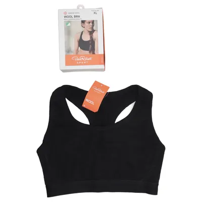 Sport-BH (Svart) från Pierre Robert Merinoull, Tencel