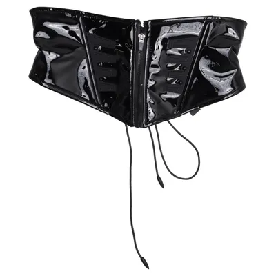 Ceinture (Noir) de Punk Rave Élasthane, Polyester, Polyuréthane