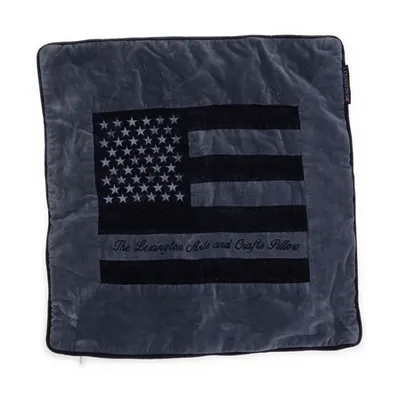 Prydnadskudde (Grå, Blå) från Lexington