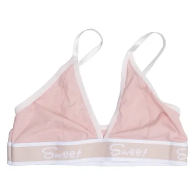 Bralette (Roze, Beige, Wit) van Sweet Elastaan, Polyester