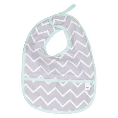 Bavoir (Gris, Blanc, Vert)