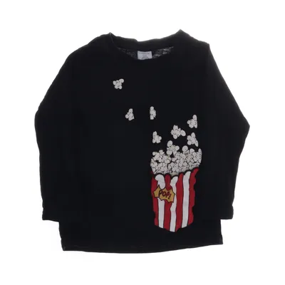 Långärmad t-shirt (Svart) från Lindex Kids Bomull