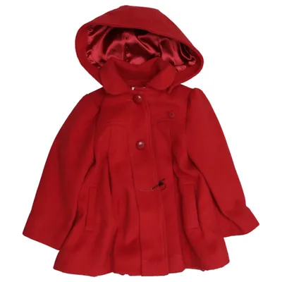 Coat (Red) from Monsoon Elastane, Polyester, Viscose