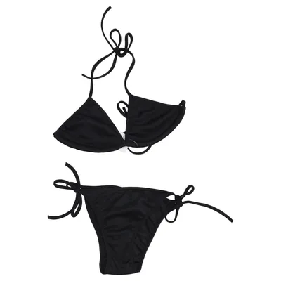 Bikini top (Black) from Lorenzo Polyester
