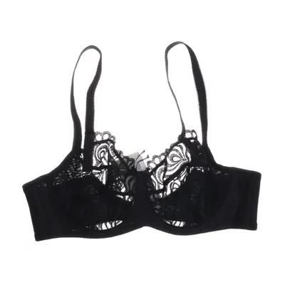 Soutien-gorge (Noir) de Gorteks Coton, Élasthane, Polyamide, Polyester