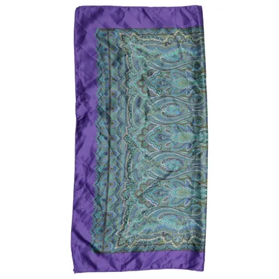 Cache-col (Violet, Vert, Bleu) de Pull & Bear Polyester